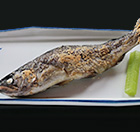 ニジマスの塩焼き